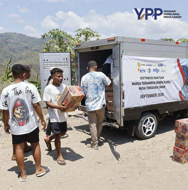 YPP Emtek Media Jangkau Manggarai Timur Salurkan Bantuan Gempa sarolangun dan Layanan Psikososial Anak